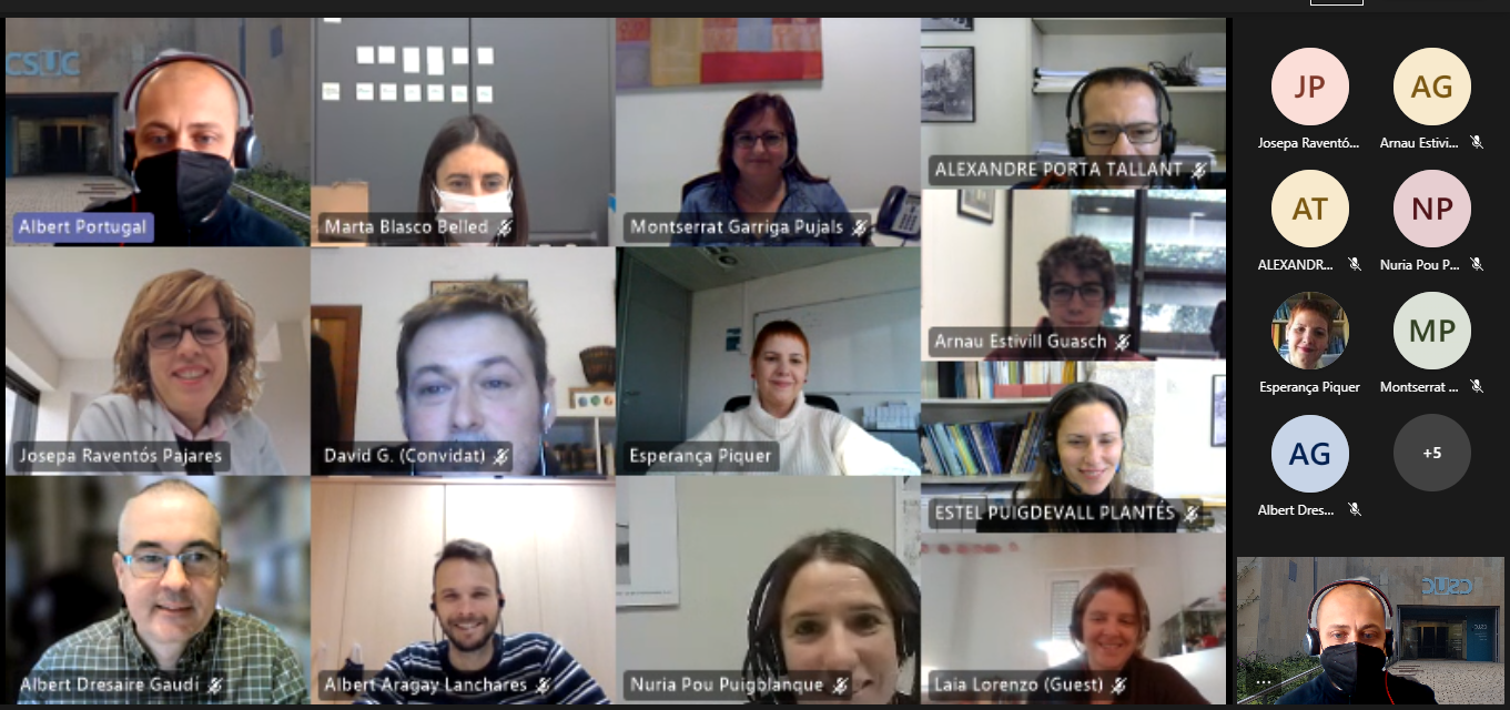 El Grupo de Trabajo de Gestión Documental y Archivo se reúne para hacer seguimiento